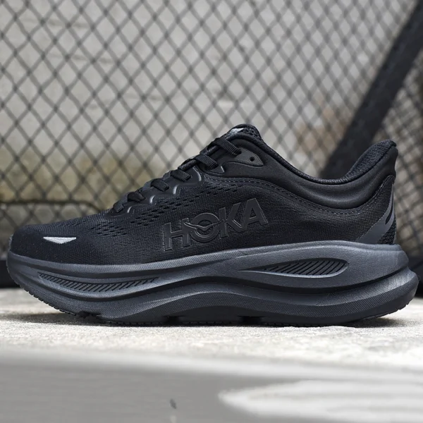 هوکا باندی 9 مشکی Hoka Bondi 9 Triple Black 1162011-BBLC