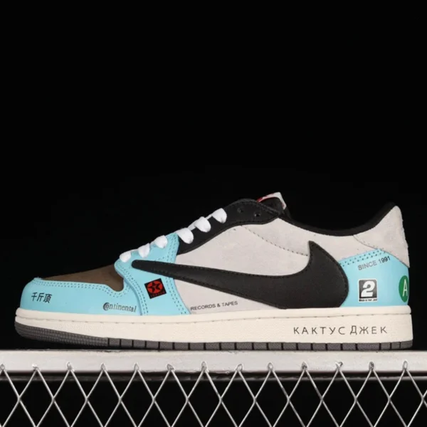کتونی نایک جردن وان تراویس اسکات جک بویز Travis Scott x Air Jordan 1 Low JACKBOYS