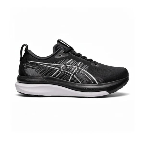 کفش اسیکس ژل کایانو 33 مشکی سفید ASICS GEL-KAYANO 33