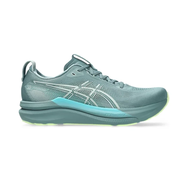 کفش اسیکس ژل کایانو 33 طوسی آبی ASICS GEL-KAYANO 33
