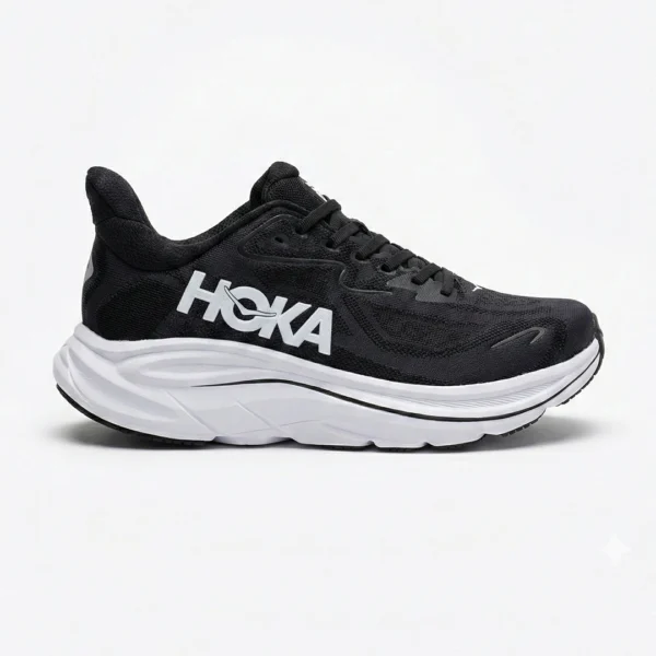 کفش هوکا کلیفتون 10 مشکی سفید Hoka Clifton 10 Black White