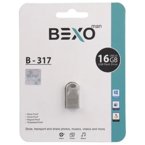 فلش 16 گیگ بکسومن Bexoman B-317