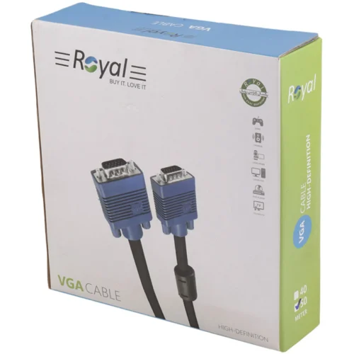 کابل VGA رویال Royal طول 50 متر