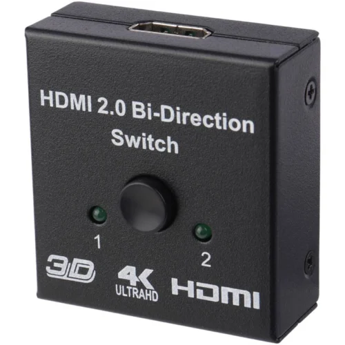 سوییچ 2 پورت HDMI آیفورتک HD201
