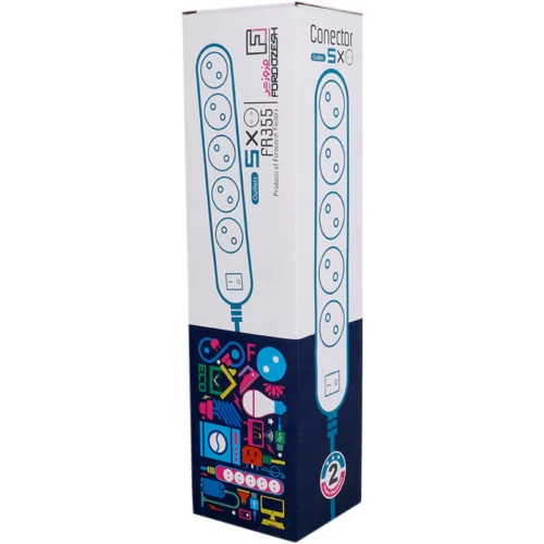 چند راهی 5 خانه فروزش FR355 با کابل 4.8 متری