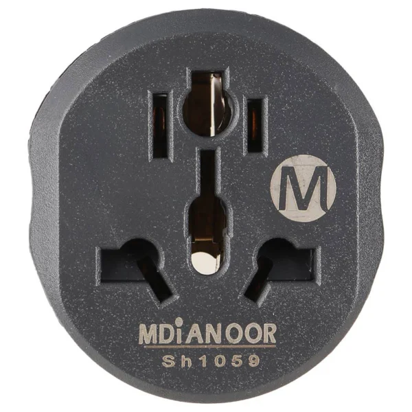 تبدیل برق 3 به 2 مدیا نور SH1059 16A - تصویر 2