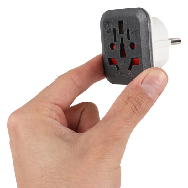 تبدیل برق 3 به 2 مدیا نور SH 1059 کد 2 - تصویر 4