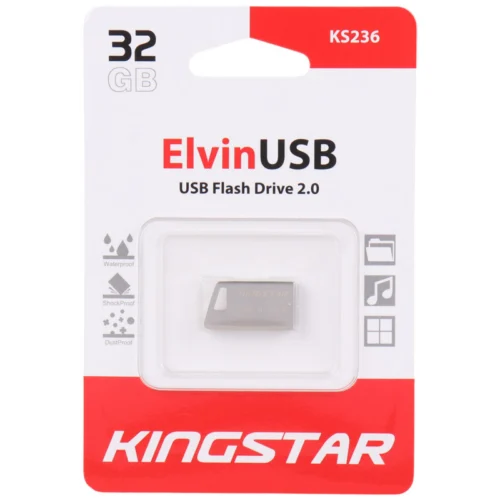 فلش 32 گیگ کینگ استار KingStar Elvin KS236