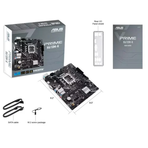 مادربرد ایسوس Prime H610M-K DDR5 سوکت LGA 1700