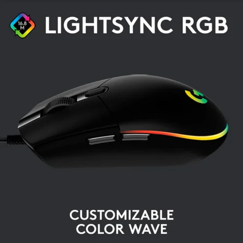 موس گیمینگ لاجیتک G102 Lightsync