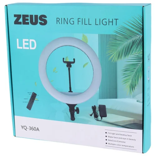 رینگ لایت 14 اینچ Zeus YQ-360A