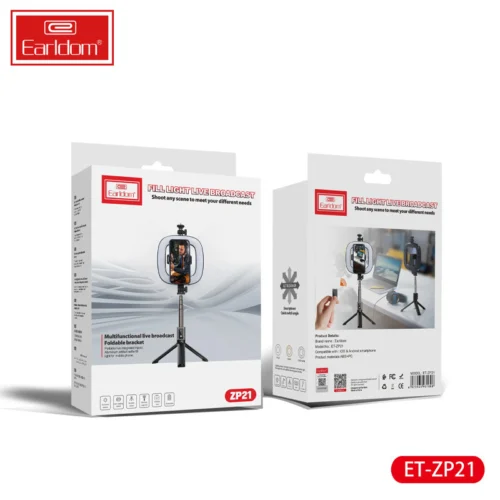 رینگ لایت پایه دار ارلدام ET-ZP21