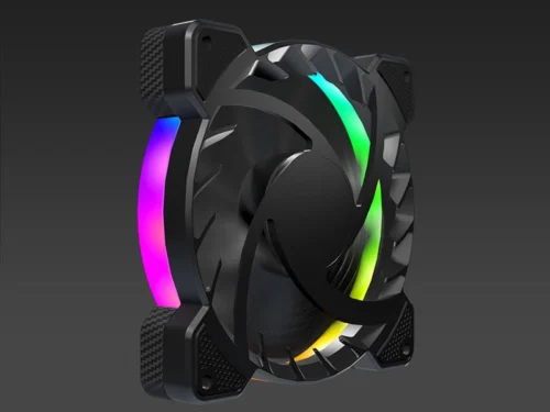 فن کیس کوگر Vortex RGB HPB 120 Cooling Kit سایز 120 میلی متری بسته 3 عددی