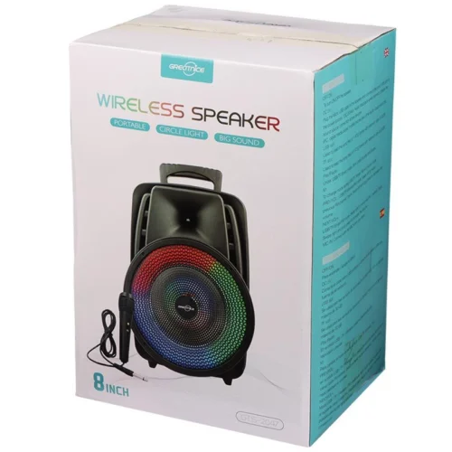 اسپیکر بلوتوثی رم و فلش خور Greatnice GTS-2047 + میکروفون - تصویر 2