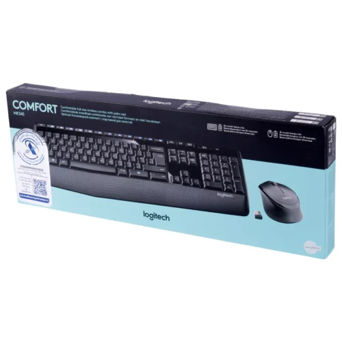 کیبورد و موس بی سیم لاجیتک MK345 پک ضعیف