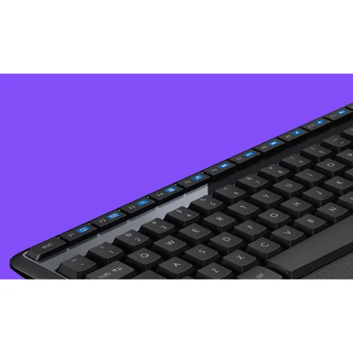 کیبورد و موس بی سیم لاجیتک MK345 پک ضعیف