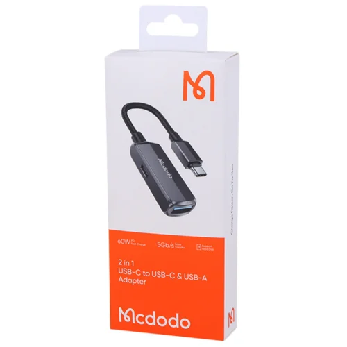 تبدیل USB OTG / تایپ سی به تایپ سی مک دودو CA-283