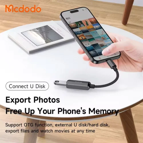 تبدیل USB OTG / تایپ سی به تایپ سی مک دودو CA-283