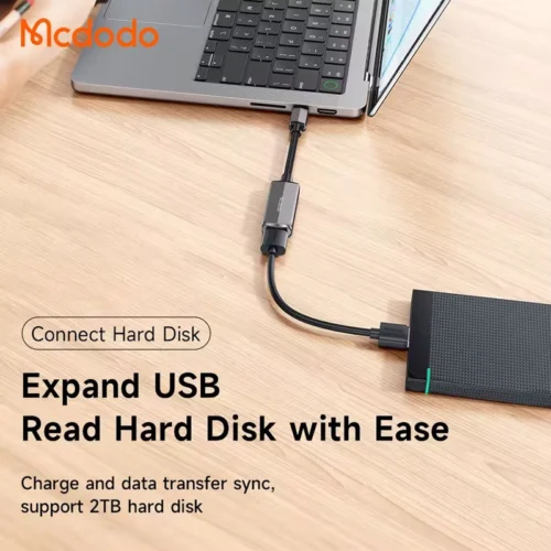 تبدیل USB OTG / تایپ سی به تایپ سی مک دودو CA-283