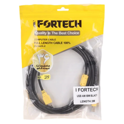 کابل پرینتر آی فورتک Ifortech طول 3 متر