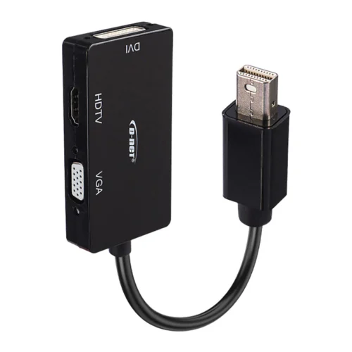 تبدیل Mini Display به HDMI/DVI/VGA دی نت D-Net