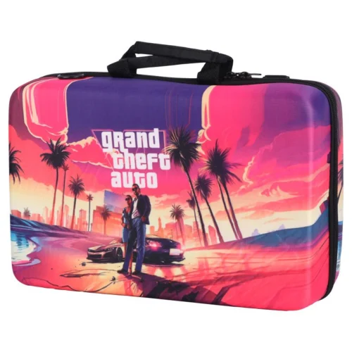 کیف کنسول بازی PS5 Slim طرح GTA VI کد 5