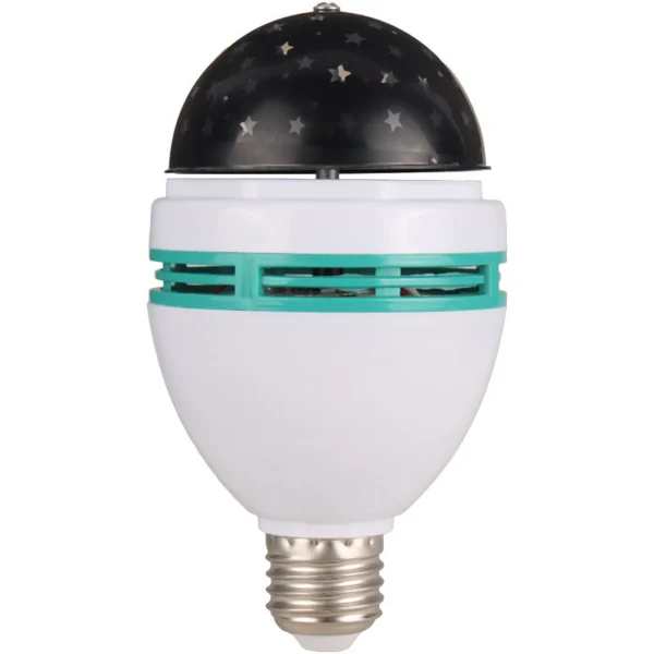 لامپ رقص نور گردان LED 3W E27
