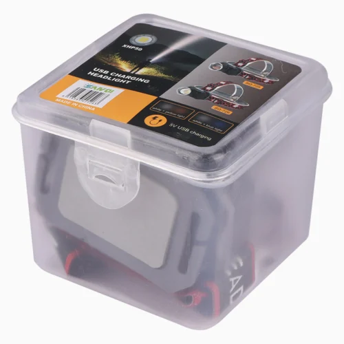 چراغ قوه پیشانی هدلایت شارژی X-Balog XHP50 BL-726 پک ضعیف