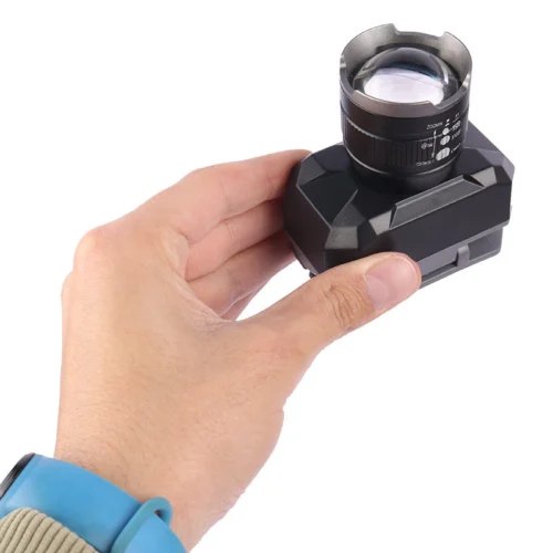 چراغ قوه پیشانی هدلایت شارژی X-Balog XHP50 BL-726 پک ضعیف