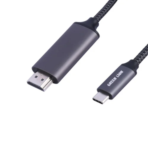 کابل تبدیل Type-C به HDMI 4K گرین لاین GN4KTCHDMIBK طول 2 متر