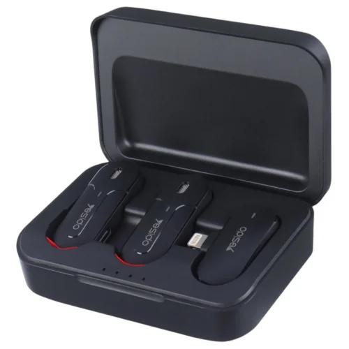 میکروفون یقه ای بی سیم دوتایی یسیدو KR16 Lightning