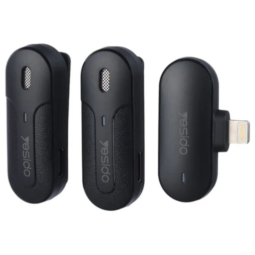 میکروفون یقه ای بی سیم دوتایی یسیدو KR16 Lightning
