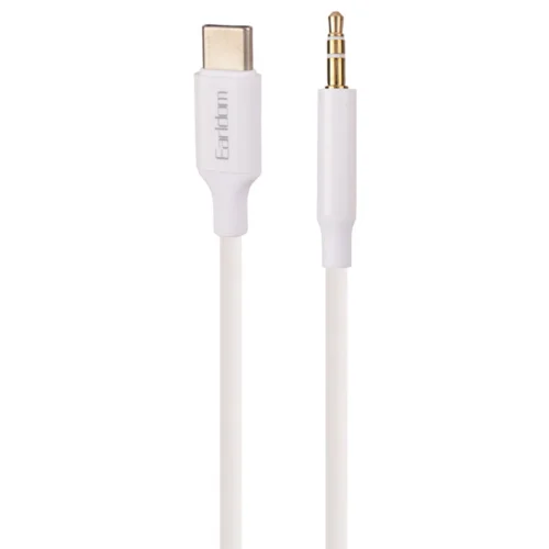 کابل تبدیل Type-C به AUX ارلدام ET-AUX63 طول 1 متر