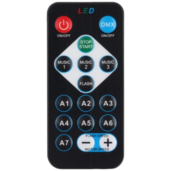 رقص نور گردان BH-147 + ریموت کنترل - تصویر 10