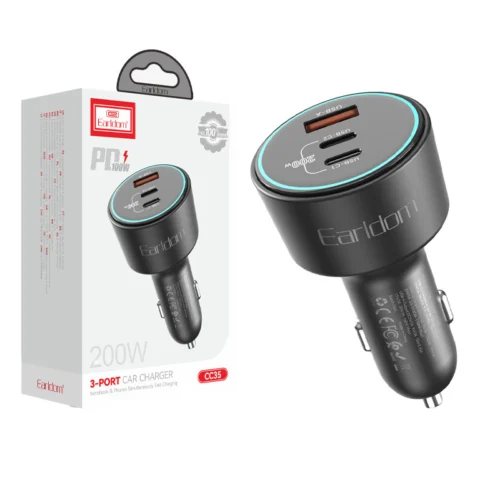 شارژر فندکی 200 وات ارلدام ES-CC35