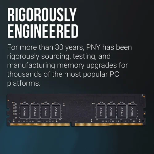 رم کامپیوتر پی ان وای Performance DDR4 16GB Single 3200MHz CL22