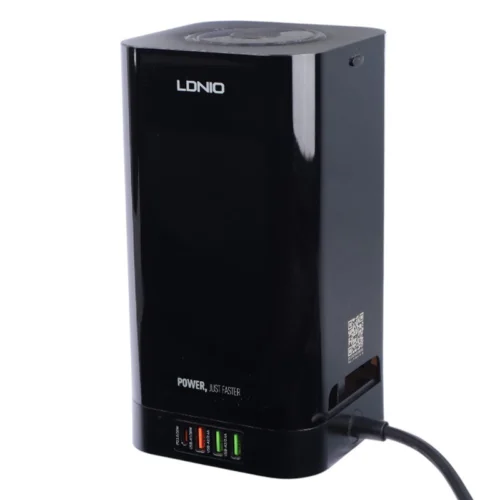 چند راهی و شارژر وایرلس الدینیو SEW4485 با کابل 2 متری + شارژر USB و Type-C