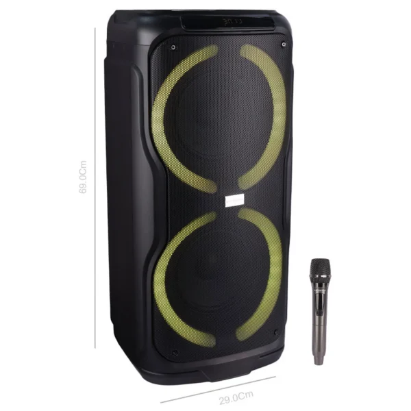 اسپیکر چمدانی بلوتوثی هایکو استار Party Box HPS-8016 + میکروفون