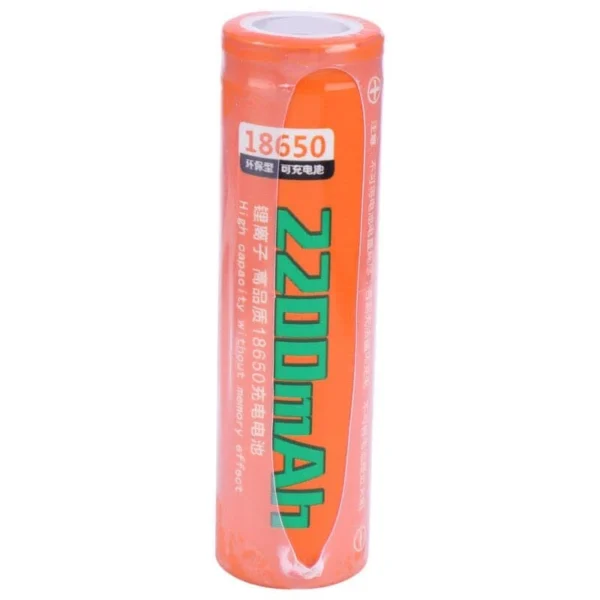 باتری لیتیومی شارژی Small Sun 18650 2200mAh شرینک کد 2