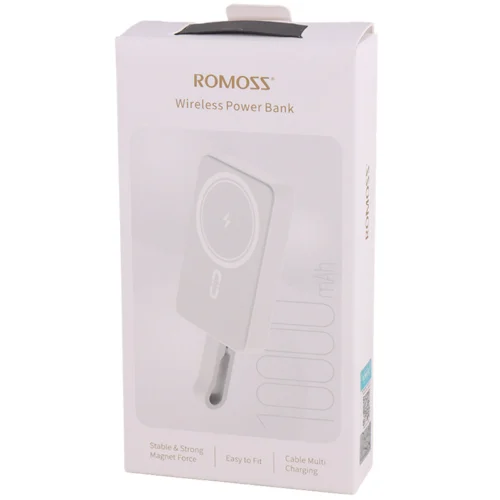 پاور بانک بی سیم فست شارژ روموس WMS10-121 15W ظرفیت 10000 میلی آمپر ساعت