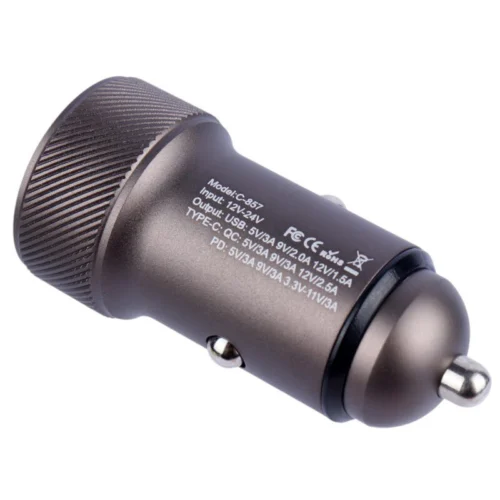 شارژر فندکی 33 وات اوی C-857