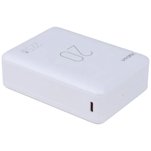 پاور بانک فست شارژ هترون HPB2060ME PD QC 22.5W ظرفیت 20000 میلی آمپر ساعت