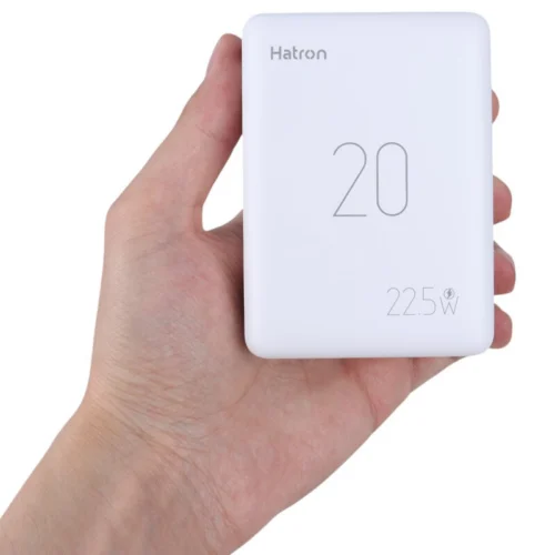 پاور بانک فست شارژ هترون HPB2060ME PD QC 22.5W ظرفیت 20000 میلی آمپر ساعت