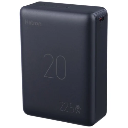 پاور بانک فست شارژ هترون HPB2060ME PD QC 22.5W ظرفیت 20000 میلی آمپر ساعت
