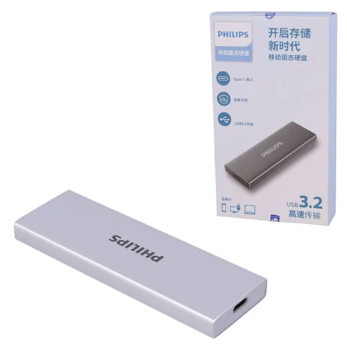 حافظه اکسترنال SSD فیلیپس Philips FM61PS025S 256GB