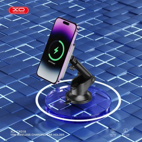 هولدر و شارژر وایرلس 15 وات ایکس او مدل CX018