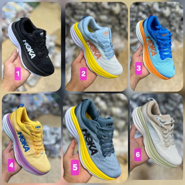کفش هوکا باندی ۸ اصل ویتنام کیفیت مستر کوالیتی Hoka Bondi 8