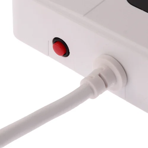 چند راهی 6 خانه هایکو استار HS-PS320 با کابل 2 متری + شارژر USB و Type-C