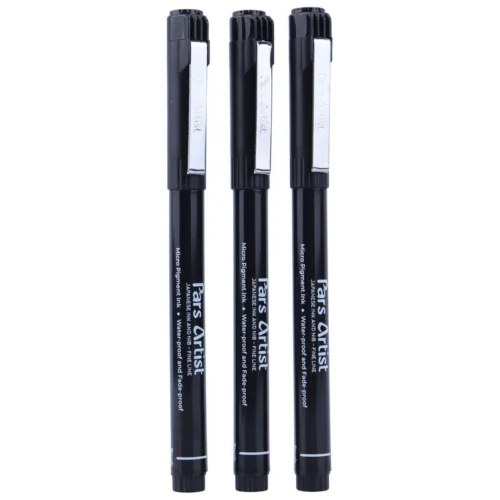 قلم پارس آرتیست Brush بسته 12 عددی