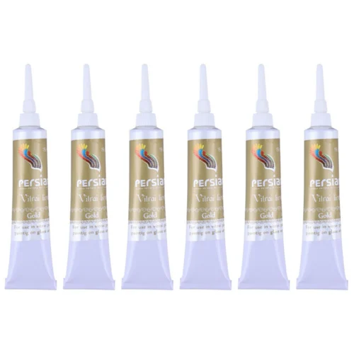 خمیر دورگیر طلایی پرشین L-103 حجم 19 میلی لیتر بسته 6 عددی
